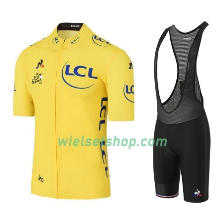 Fietskleding (Fietsshirt + Korte Koersbroek) 2017 Ronde van Frankrijk N002